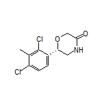 (S)-6-(2,4-Dichloro-3-methylphenyl)morpholin-3-one
