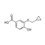 3-(Cyclopropylmethoxy)-4-hydroxybenzoic Acid