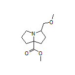 Methyl 3-(Methoxymethyl)tetrahydro-1H-pyrrolizine-7a(5H)-carboxylate