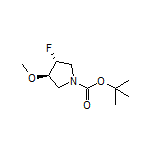 (3R,4R)-1-Boc-3-fluoro-4-methoxypyrrolidine