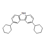 3,6-Dicyclohexyl-9H-carbazole