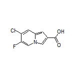 7-Chloro-6-fluoroindolizine-2-carboxylic Acid