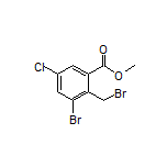 Methyl 3-Bromo-2-(bromomethyl)-5-chlorobenzoate