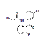 2-Bromo-N-[4-chloro-2-(2-fluorobenzoyl)phenyl]acetamide