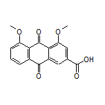 4,5-Dimethoxy-9,10-dioxo-9,10-dihydroanthracene-2-carboxylic Acid