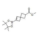 6-(Methoxycarbonyl)spiro[3.3]hept-1-ene-2-boronic Acid Pinacol Ester