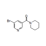 (5-Bromopyridin-3-yl)(piperidin-1-yl)methanone