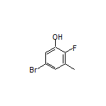 5-Bromo-2-fluoro-3-methylphenol