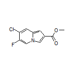 Methyl 7-Chloro-6-fluoroindolizine-2-carboxylate