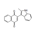 2-(2-Methyl-1H-indol-3-yl)naphthalene-1,4-dione