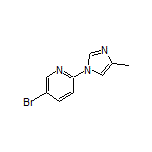 5-Bromo-2-(4-methyl-1H-imidazol-1-yl)pyridine