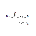 2-Bromo-1-(3-bromo-4-chlorophenyl)ethanone