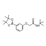 3-[2-(tert-Butylamino)-2-oxoethoxy]phenylboronic Acid Pinacol Ester