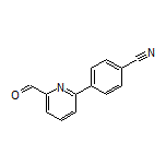 4-(6-Formylpyridin-2-yl)benzonitrile
