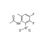 N-(3,4-Difluoro-6-methyl-2-nitrophenyl)acetamide