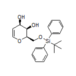 (2R,3R,4R)-2-[[(tert-Butyldiphenylsilyl)oxy]methyl]-3,4-dihydro-2H-pyran-3,4-diol
