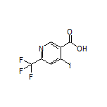 4-Iodo-6-(trifluoromethyl)nicotinic Acid