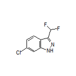 6-Chloro-3-(difluoromethyl)-1H-indazole