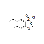 5-Isopropyl-2-methoxy-4-methyl-1-benzenesulfonyl Chloride