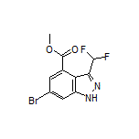 Methyl 6-Bromo-3-(difluoromethyl)-1H-indazole-4-carboxylate