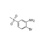2-Bromo-5-(methylsulfonyl)aniline