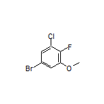 5-Bromo-3-chloro-2-fluoroanisole