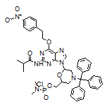 [6-[2-Isobutyramido-6-(4-nitrophenethoxy)-9H-purin-9-yl]-4-tritylmorpholin-2-yl]methyl Dimethylphosphoramidochloridate