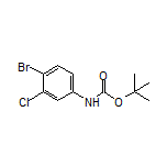 4-Bromo-3-chloro-N-Boc-aniline