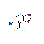 Methyl 6-Bromo-2-methyl-1H-imidazo[4,5-b]pyridine-7-carboxylate