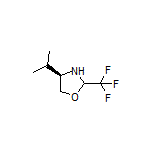 (4R)-4-Isopropyl-2-(trifluoromethyl)oxazolidine