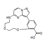 7,10-Dioxa-13,17,18,21-tetraazatetracyclo[12.5.2.1[2,6].0[17,20]]docosa-1(20),2(22),3,5,14(21),15,18-heptaene-5-carboxylic Acid