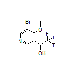 1-(5-Bromo-4-methoxypyridin-3-yl)-2,2,2-trifluoroethanol