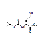 Methyl (S)-2-(Boc-amino)-4-mercaptobutanoate