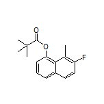 7-Fluoro-8-methylnaphthalen-1-yl Pivalate