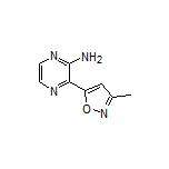 3-(3-Methylisoxazol-5-yl)pyrazin-2-amine