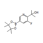 5-Fluoro-6-(2-hydroxy-2-propyl)pyridine-3-boronic Acid Pinacol Ester