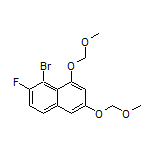 1-Bromo-2-fluoro-6,8-bis(methoxymethoxy)naphthalene