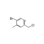 5-Bromo-2-(chloromethyl)-4-methylpyridine