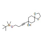 8-[4-[(tert-Butyldimethylsilyl)oxy]but-1-yn-1-yl]-1,4-dioxaspiro[4.5]decan-8-ol