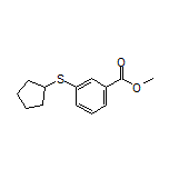 Methyl 3-(Cyclopentylthio)benzoate