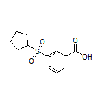 3-(Cyclopentylsulfonyl)benzoic Acid