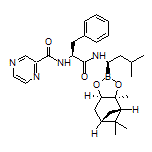 N-[(S)-1-[[(R)-3-Methyl-1-[(3aS,4S,6S,7aR)-3a,5,5-trimethylhexahydro-4,6-methanobenzo[d][1,3,2]dioxaborol-2-yl]butyl]amino]-1-oxo-3-phenylpropan-2-yl]pyrazine-2-carboxamide