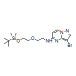 3-Bromo-N-[2-[2-[(tert-butyldimethylsilyl)oxy]ethoxy]ethyl]pyrazolo[1,5-a]pyrimidin-5-amine