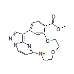 Methyl 7,10-Dioxa-13,17,18,21-tetraazatetracyclo[12.5.2.1[2,6].0[17,20]]docosa-1(20),2,4,6(22),14(21),15,18-heptaene-5-carboxylate