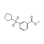 Methyl 3-(Cyclopentylsulfonyl)benzoate