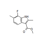 Methyl 7-Fluoro-2,6-dimethyl-1H-indole-3-carboxylate