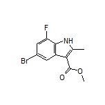 Methyl 5-Bromo-7-fluoro-2-methyl-1H-indole-3-carboxylate