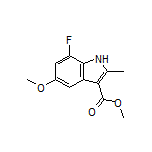 Methyl 7-Fluoro-5-methoxy-2-methyl-1H-indole-3-carboxylate