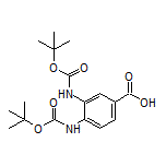 3,4-Bis(Boc-amino)benzoic Acid