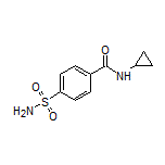N-Cyclopropyl-4-sulfamoylbenzamide